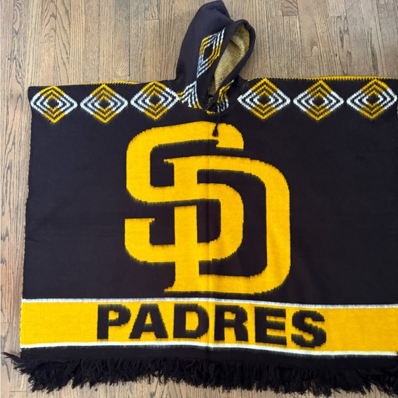 NEW San Diego Padres Hoodie Pancho From Ecuador - $65 (Firm) - Picture 1 of 6